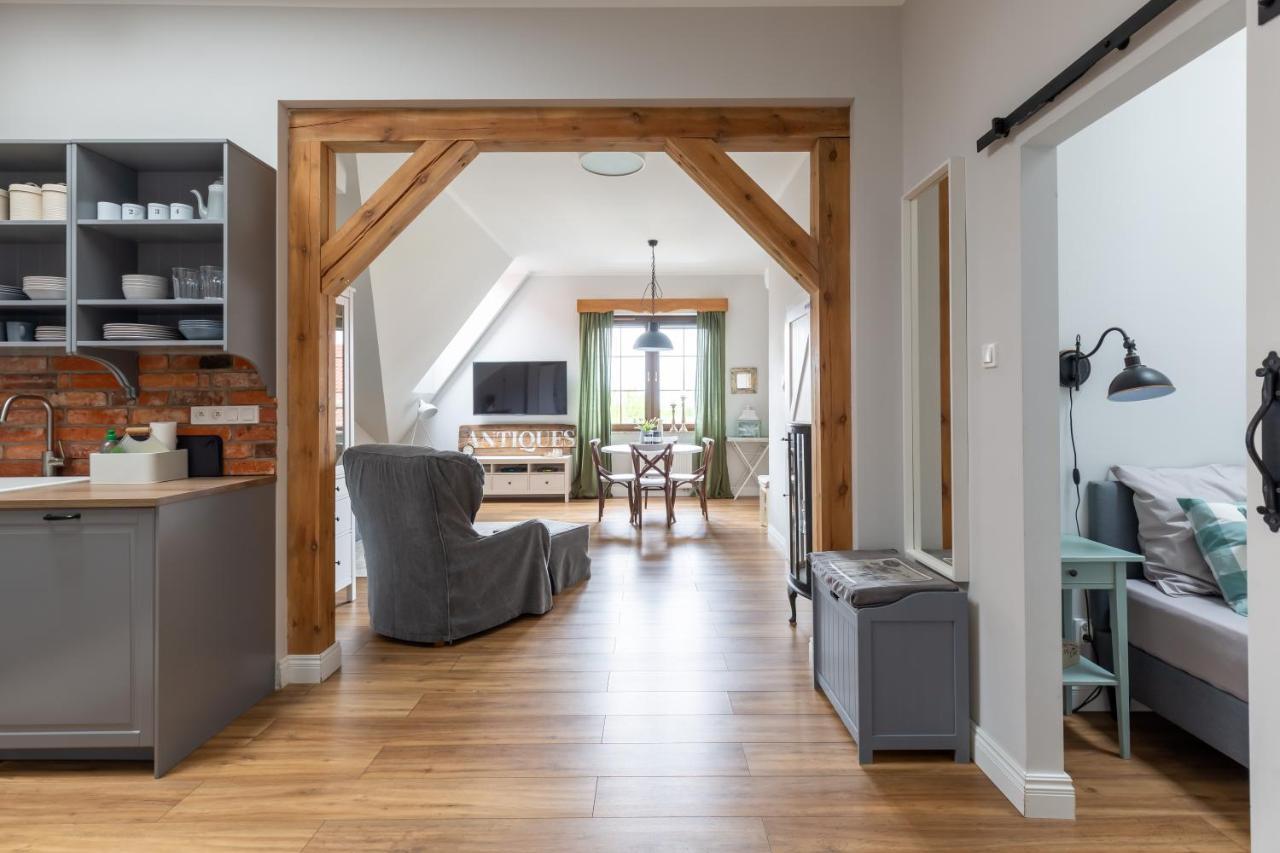 Apartament Wigilijna Premium Starówka Elblag Bagian luar foto